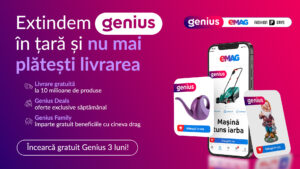 Genius se extinde în 300 de localitati din intreaga tara