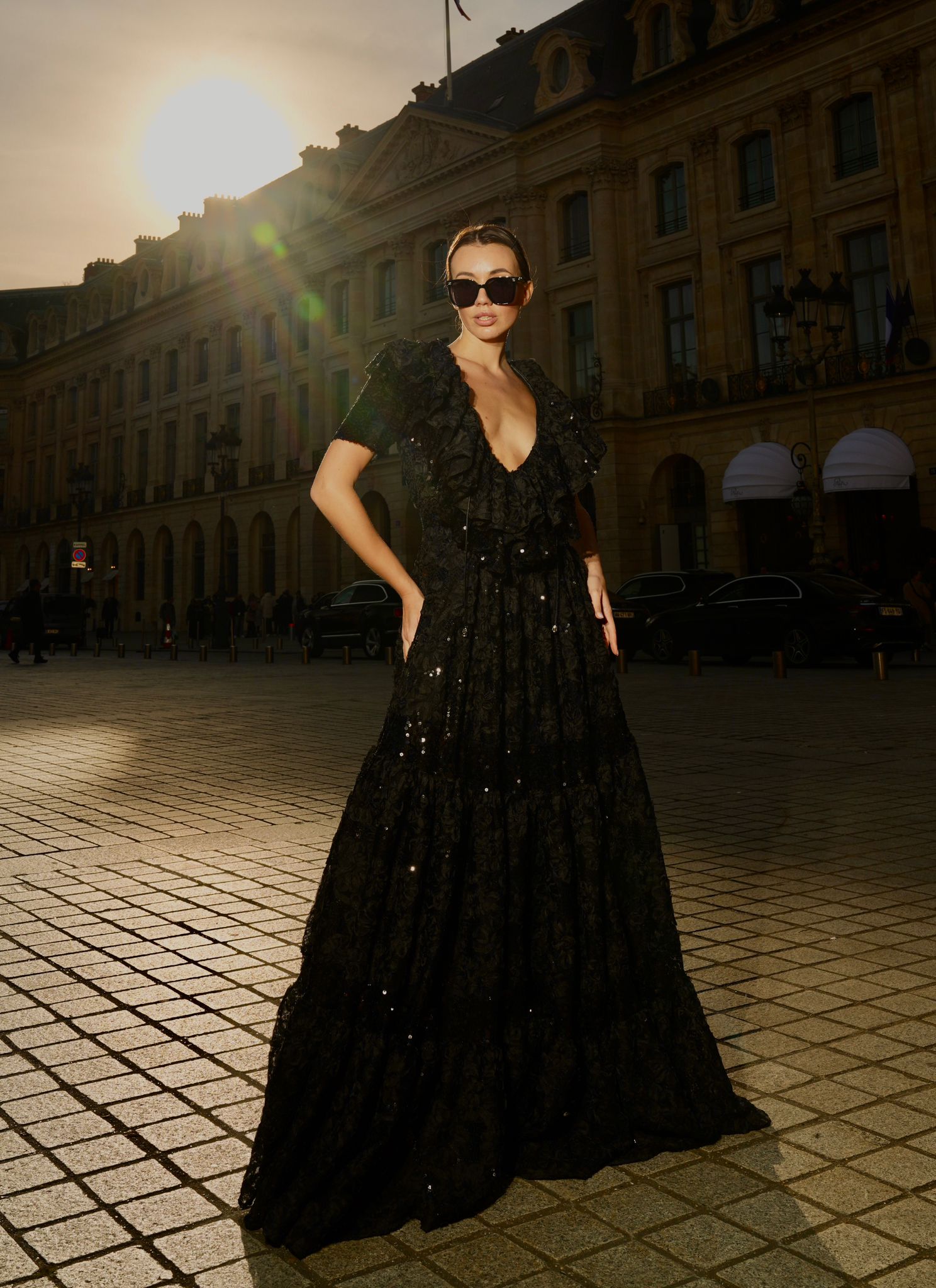 Rochie creată de Clara Rotescu, Sursa foto Arhiva companiei
