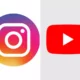 instagram youtube,