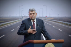 Marcel Ciolacu autostrada (sursă foto: romania tv)