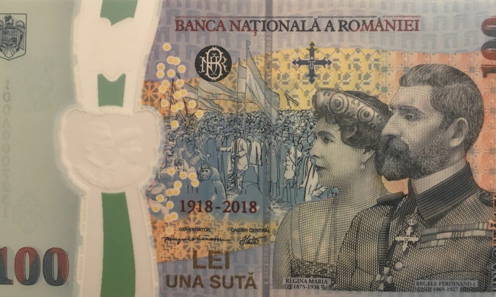 Se dau 5.000 de euro pentru 100 de lei! Bancnota aniversară e în stare perfectă