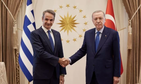 erdogan Mitsotakis (sursă foto: Greek Reporter)