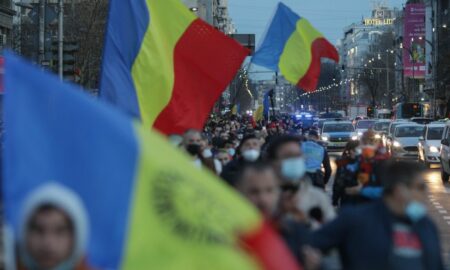 proteste (sursă foto: Kanal D)