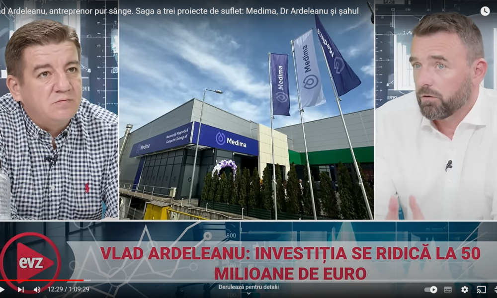 Podcast ”Picătura de business”. Vlad Ardeleanu, cofondator și CEO Medima: ”Avem cea mai rapidă dezvoltare din piața serviciilor medicale private”