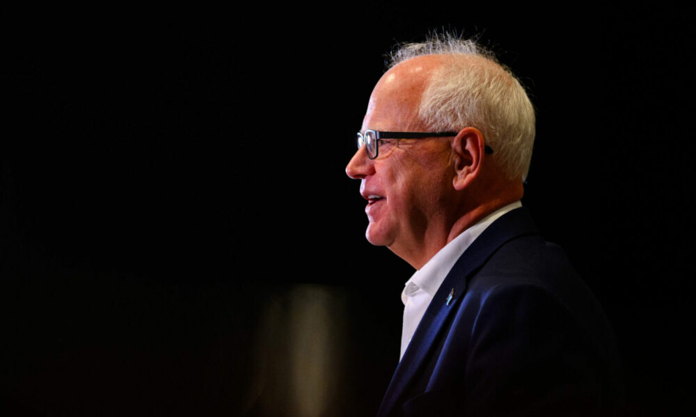 Tim Walz spune despre Trump că este un retrograd. „Seamănă haos și diviziune”