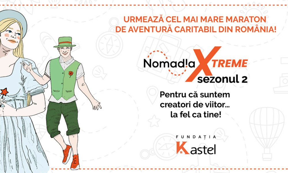 Începe a doua ediție a Nomadia Xtreme. Competiția ajută copiii din medii defavorizate
