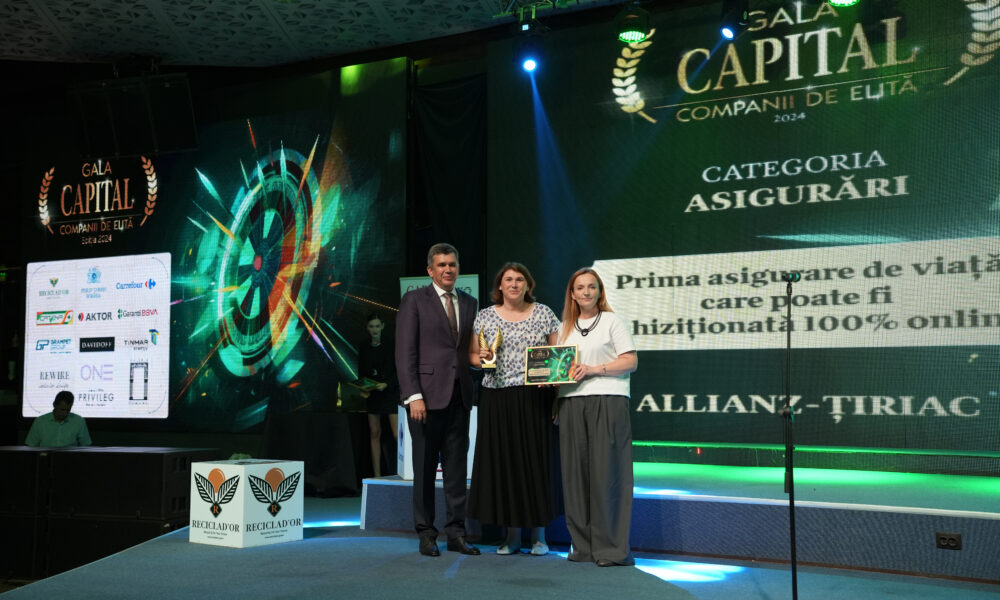 Gala Companii de elită, Allianz-Țiriac Asigurări: „Cu MyProtect, deschidem calea către asigurări mai cuprinzătoare”