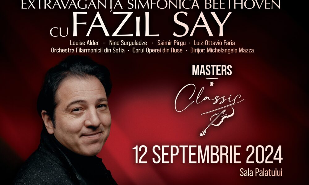 Celebrul pianist Fazil Say vine la București. Se anunță o seară de excepție la Sala Palatului