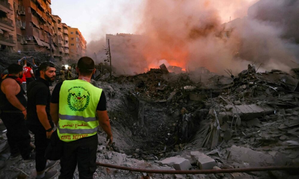 Atac devastator în Beirut! Israelul a lovit centrul de comandă Hezbollah