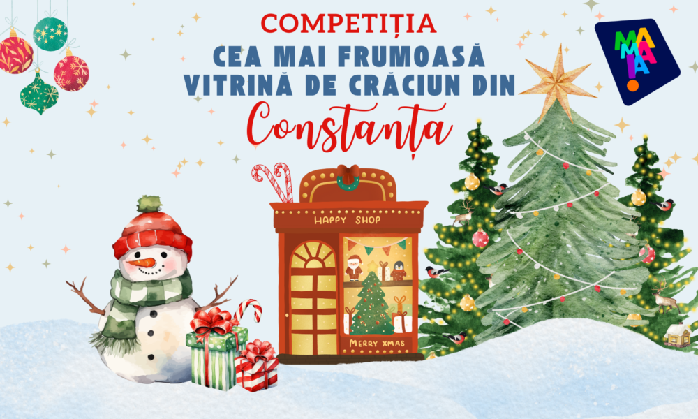 OMD Mamaia-Constanța dă startul competiției „Cea mai frumoasă vitrină de Crăciun din Constanța”