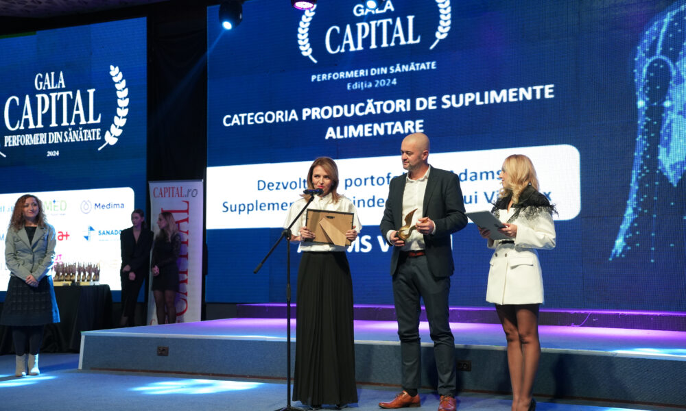 Gala Performeri din Sănătate. Zsuzsanna Benedek, Adams Vision: „Am reușit să aducem pe piață produse eficiente și sigure”
