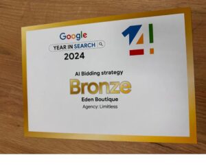 Limitless Agency obține 3 premii în cadrul Google Search Excellence Awards 2024