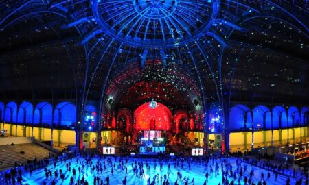 Revelion pe gheață. Grand Palais des Glaces din Paris, o atracție pentru turiști din toată lumea