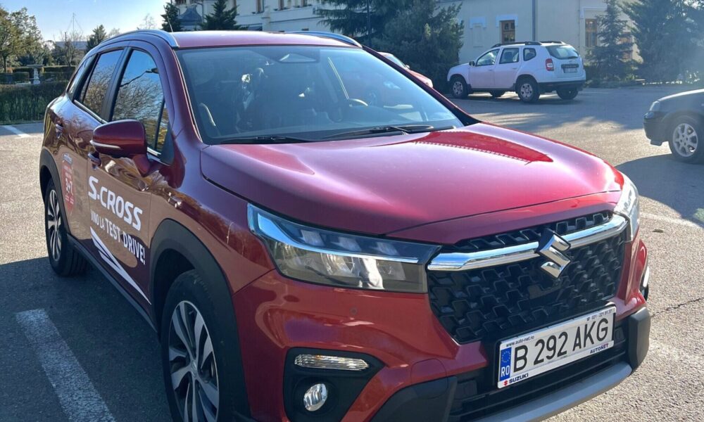 Test drive Suzuki S-Cross. Vehiculul compact care îmbină siguranța cu plăcerea de a conduce