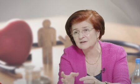 Prof. dr. Cătălina Poiană, președintele Colegiului Medicilor din România (sursă foto: „Hai România”)